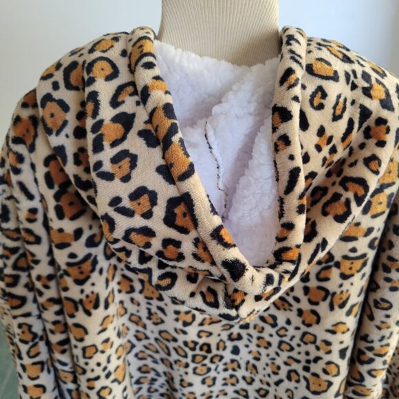 Venustas Oversized Blanket Hoodie Thick Sherpa Lined Fleece Long Hooded Snuggle - Picture 11 of 16